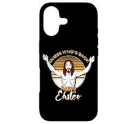 Guess Who's Back Happy Easter Parle de Jésus Funny Jesus Coque pour iPhone 17