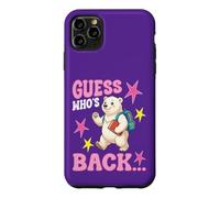 Guess Whos Ours Polaire Mignon pour la rentrée Scolaire Coque pour iPhone 11 Pro Max