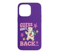 Guess Whos Ours Polaire Mignon pour la rentrée Scolaire Coque pour iPhone 14 Pro Max