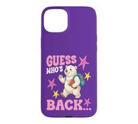 Guess Whos Ours Polaire Mignon pour la rentrée Scolaire Coque pour iPhone 15 Plus