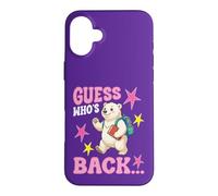 Guess Whos Ours Polaire Mignon pour la rentrée Scolaire Coque pour iPhone 16 Plus