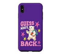 Guess Whos Ours Polaire Mignon pour la rentrée Scolaire Coque pour iPhone XS Max