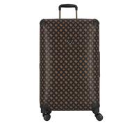 Guess Wilder 4 roulettes Trolley 77 cm avec soufflet d'extension brun