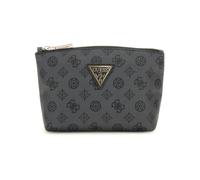 GUESS Wilder Large Top Zip Cosmetic Bag Charcoal