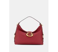 Guess Women's Camden Hobo Bag Carmine Taille unique Female