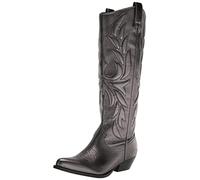 GUESS Bottes hautes Ginnifer pour femme, Noir 001, 39.5 EU