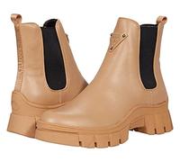 GUESS Women's HESTIA Combat Boot, Nude, 7.5