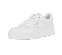 GUESS Women's Miram Sneaker, 10 M US, White 140, 42 EU