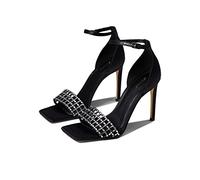 GUESS Sandales à talons Saile pour femme, Noir 001, 40 EU