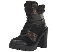 GUESS Women's Tadbit Ankle Boot, Black Brown 001, 6.5 UK