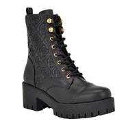GUESS Women's Watie Combat Boot, Noir 001, 41 EU