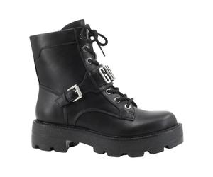 Guess - Yanzy Lace-up Boot - Femme - Chaussures - Noir - Taille: 38 EU