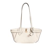Guess - Yesba Saffiano Shoulder Bag - Femme - Sacs - Blanc - Taille: ONE Size