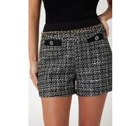 GUESS Yvonne Mix Denim Twe Black And White Bouc Taille: XS | Shorts Outlet | Femme | Bleu