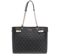 GUESS Zadie 4G Logo Shopping Fourre-Tout Sacoche En Charbon