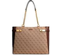 Guess Zadie Sac De Shopping Logo 4G En Latte