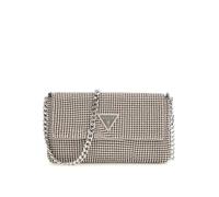 GUESS Zalina Mini Flap Clutch Silver