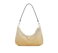 GUESS Zalina Mini Top Zip Shoulder Bag Gold