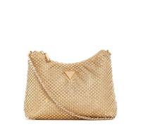 GUESS Zalina Sac à bandoulière zippé pour femme, doré, Taille unique