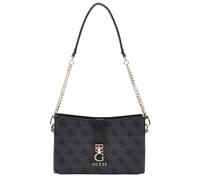 Guess Zamira Sac À Bandoulière Mini 4G Pour Femmes Avec Chaîne En Charbon