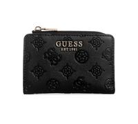 GUESS Zarela SLG Étui zippé pour Cartes avec Logo Noir