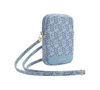 Guess Zip GCube Stripe Phone Bag Sac à bandoulière - Bleu