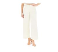 Guess - Zoya Wide Jeans - Femme - Pantalons - Blanc - Taille: W27