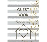 Guest Book: A sleek designed holiday guest book.