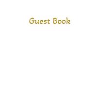 Guest Book: Classic Guest Book | Gold and White | 6 x 9 Inches, 100 Pages | Elegant Guest Book for Weddings, Baby Showers, and Special Events