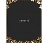 Guest Book: For Events, Wedding, Bridal Shower, Baby Shower, Birthday, Memorial Service, Retirement, Anniversary, Home, Visitors, Etc: /Keepsake Memory Guest Signing And Message Book