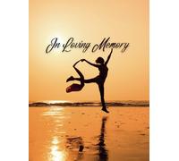 Guest Book: Funeral Guest Book, Dancing on Sunbeams - A Liquid Golden Farewell to Love That Never Sets, Where the Tide Becomes Her Stage