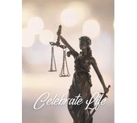 Guest Book: Funeral Guest Book For Memorial Service, Guest Book For Funeral, Memorial Service Guest Book, Sign In Book For Funeral, Hardcover, Lady Justice Cover Design
