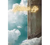 Guest Book: Funeral Guest Book, The Doorway Home - A Celestial Celebration of Life Guest Book for Families, Eternal Pastures & Peaceful Passings