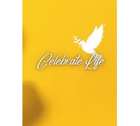 Guest Book: Funeral Service Guest Book, Dove & Wreath Celebration of Life Book - A Golden Guest Registry for Peaceful Memorials, Hopeful Tributes & Sacred Reunions