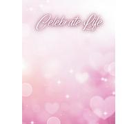 Guest Book: Funeral Service Guest Book, Pink Celestial Hearts Celebration of Life Book - A Heavenly Guest Registry for Memorial Services, Eternal Love Stories & Cherished Tributes