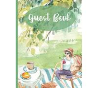 Guest Book Hardback: A Countryside-Themed Visitor Book For Holiday Homes, Bed and Breakfasts, Boutique Hotels, AirBnBs and Guest Houses