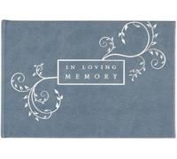 Guest Book in Loving Memory Blue by Inc Peter Pauper Press [Blank book] NEUF