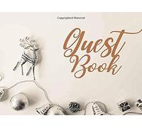 Guest Book: Lined Blank Guest Book For Wedding , Other Celebration Or Party , Memorial , Hotel , Vacation Home , Spa , Guest Room