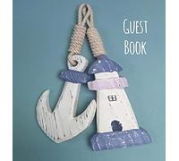 Guest Book, Visitors Book, Guests Comments, Vacation Home Guest Book, Beach House Guest Book, Comments Book, Visitor Book, Nautical Guest Book, Holiday Home, Bed & Breakfast, Retreat Centres, Family H