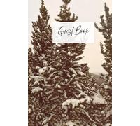 Guest Book | Winter Theme: Guest Book For Vacation Rentals, AirBNB, Cabin, Inn, Have Visitors Sign