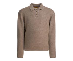 Guest In Residence - Shrunken Polo - Homme - Pulls - Gris - Taille: XS