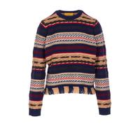 Guest In Residence - Western Stripe Crew Sweater - Femme - Pulls - Multicolore - Taille: 40 FR
