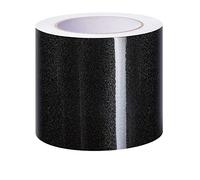 Guest Ruyunlai Bordure de papier peint Frise Murale Adhesive Bordure Papier Peint Frise Autocollante pour Cuisine, Salle de Bains, Plafond, Salon, Chambre Décoration Murale Noir nacré 15cm X 500cm