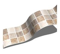 Guest Ruyunlai Bordure Frise Papier Peint Décoration Murale Amovible Frise Murale Bordure de Tableau d'Affichage Découpée Autocollant imperméable en PVC Plinthe 10cm X 200cm