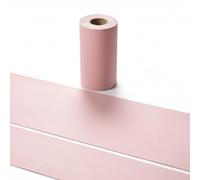 Guest Ruyunlai Frise Murale Adhésive, Couleur Chair Rose, 20x500cm | Imperméable, résistant à l'huile, 1 rouleau, surfaces lisses, propres et sèches, cuisine, salle de bain