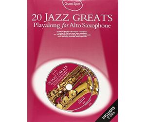 Guest Spot: 20 Jazz Greats Playalong For Alto Saxophone