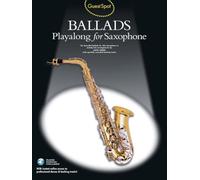 Guest spot: ballads playalong for saxophone +cd