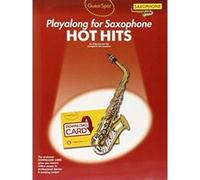 Guest Spot: Hot Hits - Alto Saxophone (Book/Download Card) - [Version Originale] Inconnu (Auteur)