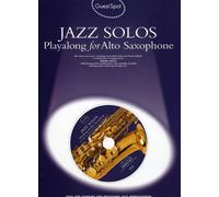 GUEST SPOT JAZZ SOLOS ALTO SAX CD