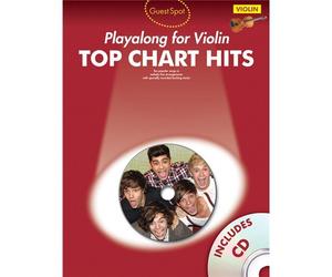 Guest Spot : Top Chart Hits - VIOLIN. Partitions, CD pour Violon